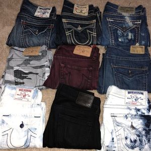 Authentic True Religion Shorts & Pants (Size 32)